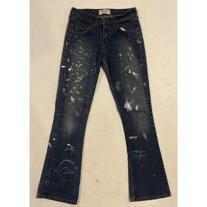 Levi Strauss Signature 1873 Low Rise Bootcut Denim Jeans Size‎ Misses 4 Med Blue